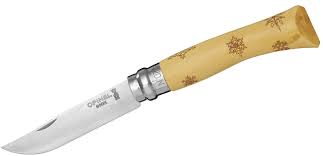 Nôž Opinel Inox No. 7 Snow flakes