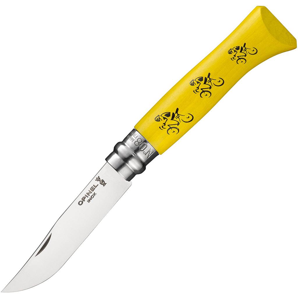 Nôž Opinel Inox No. 8 Tour de France