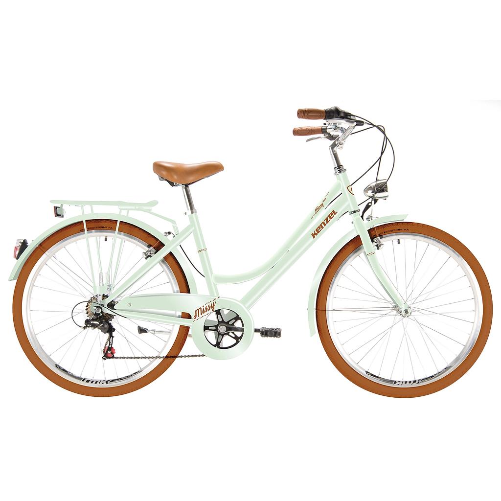Bicykel Kenzel Missy 26" s prehadzovačkou 6spd pistáciový