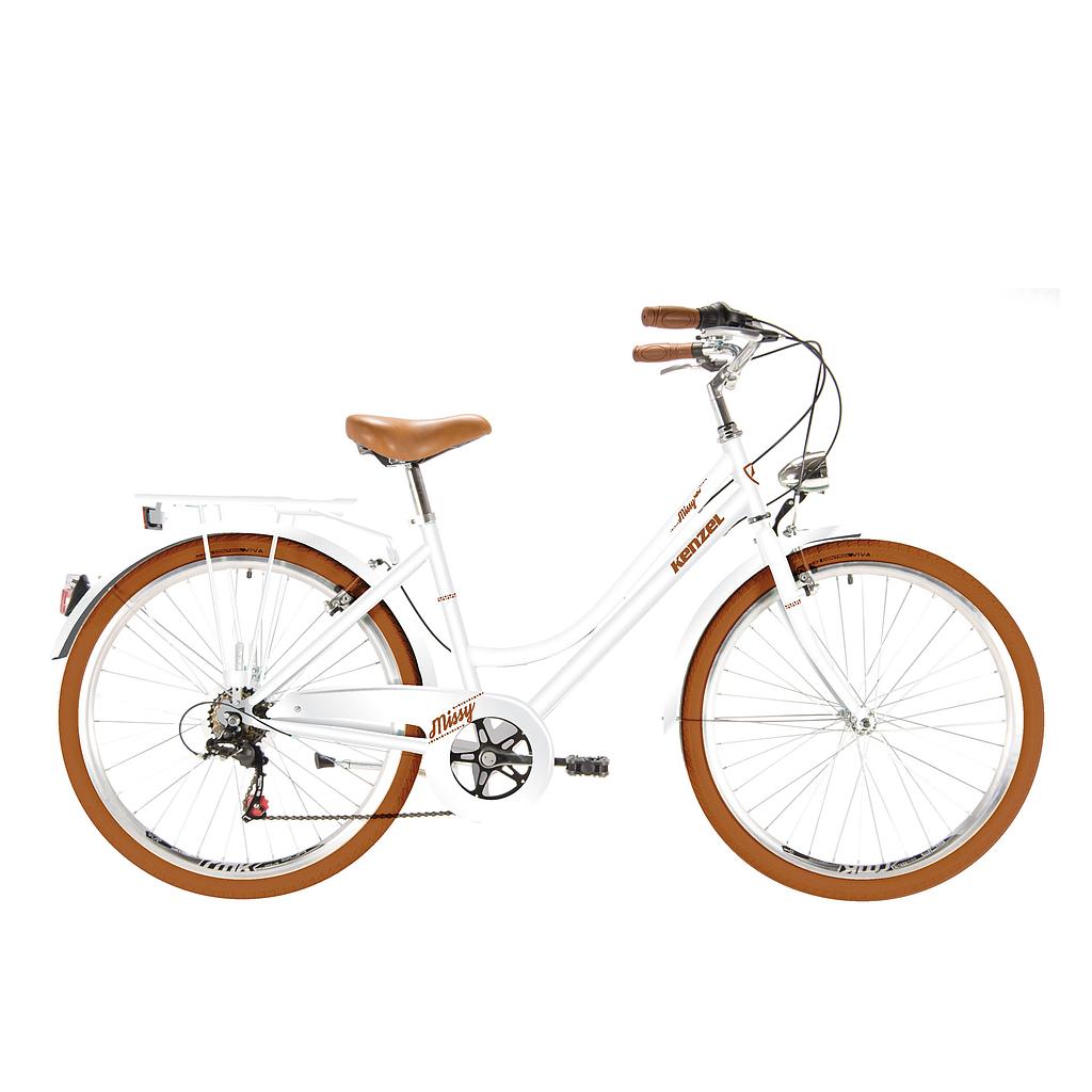 Bicykel Kenzel Missy 26" s prehadzovačkou 6spd biely