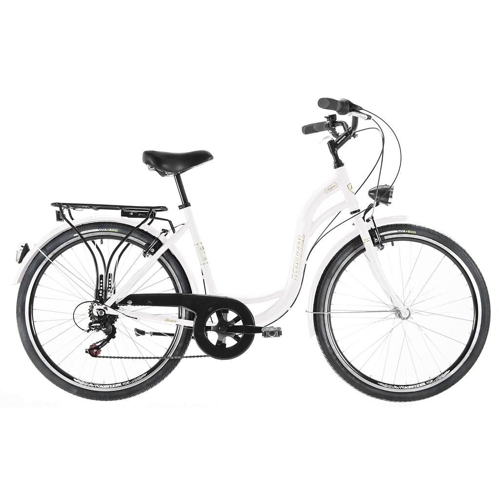 Bicykel Kenzel Dream Royal 26" s prehadzovačkou 6spd biely